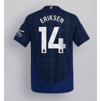 Billiga Manchester United Christian Eriksen #14 Borta fotbollskläder 2024-25 Kortärmad